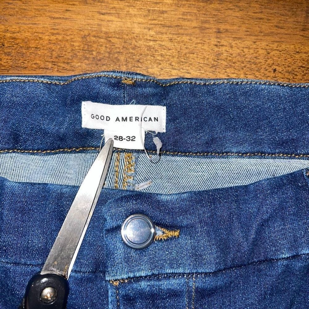 NWT Good American X Calik Denim Good Classic Jeans - Picture 7 of 10